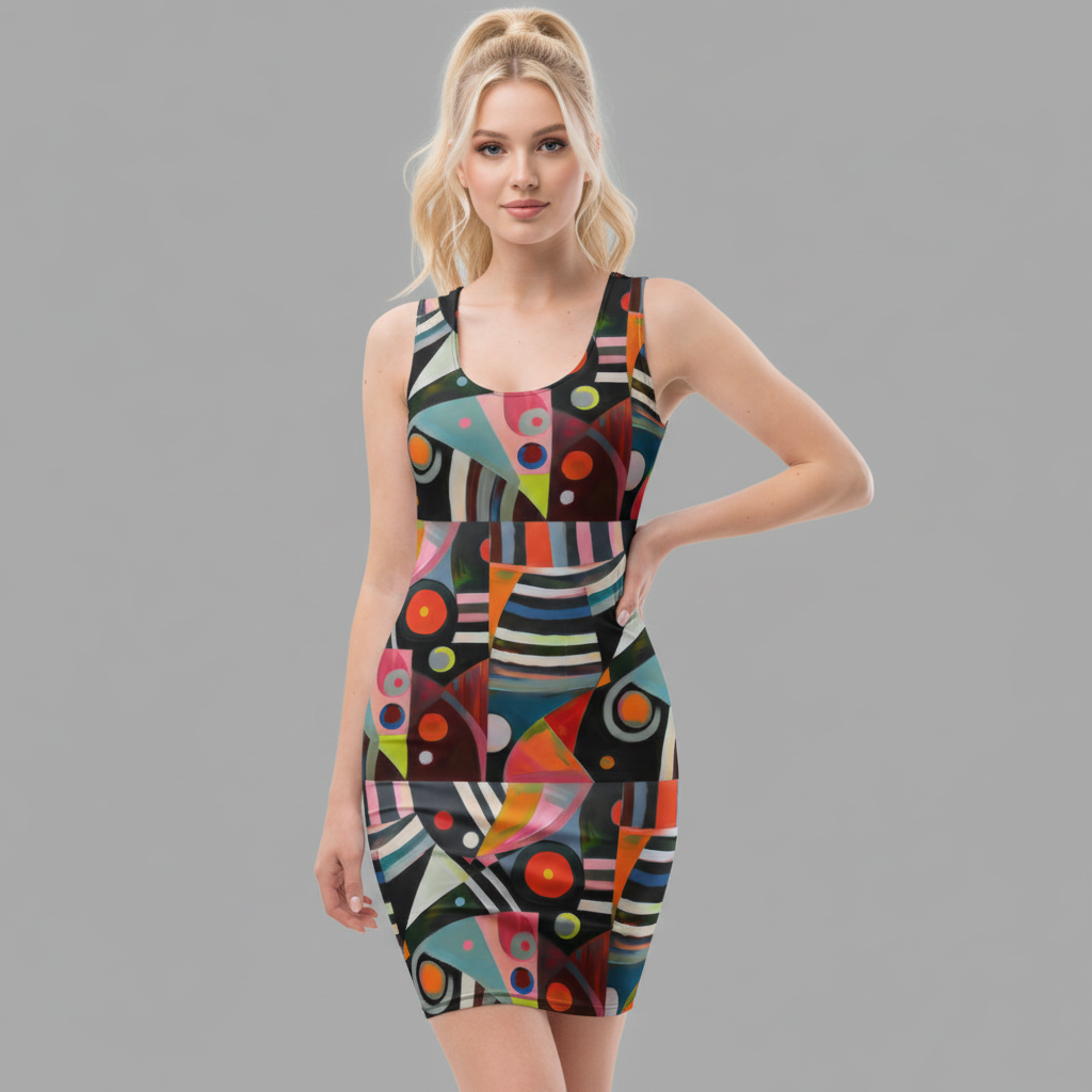Bodycon dress 2D