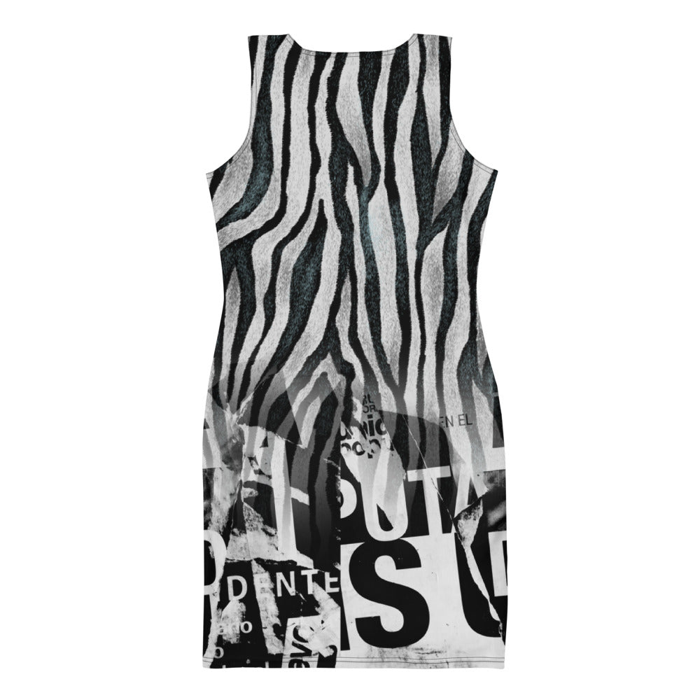 Bodycon dress Zebra