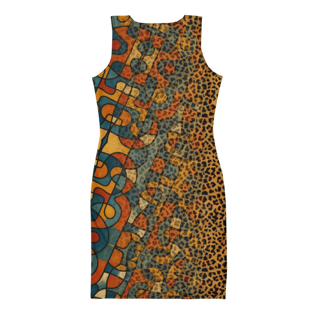 Bodycon dress print71Bkl1