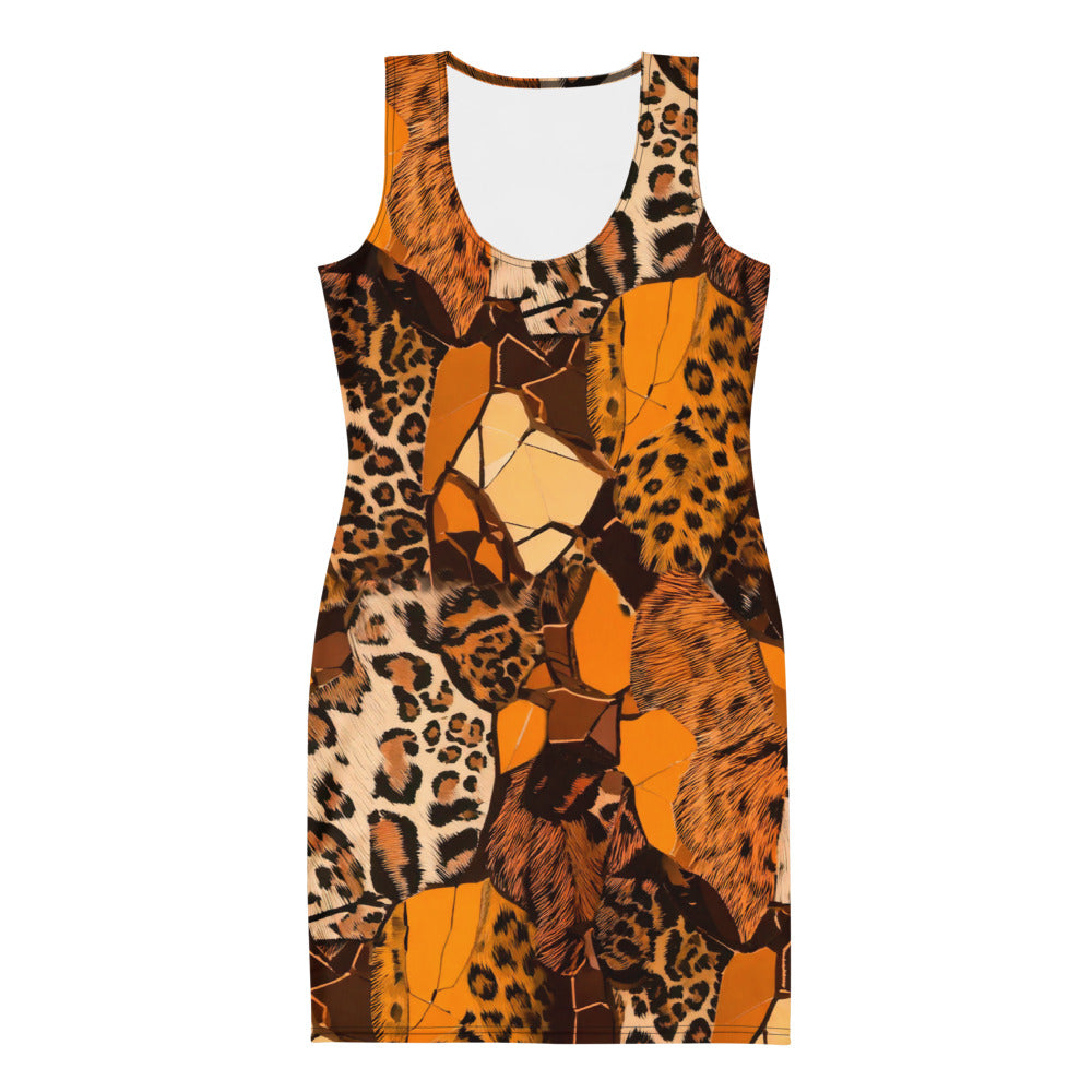 Bodycon dress print99kl1b