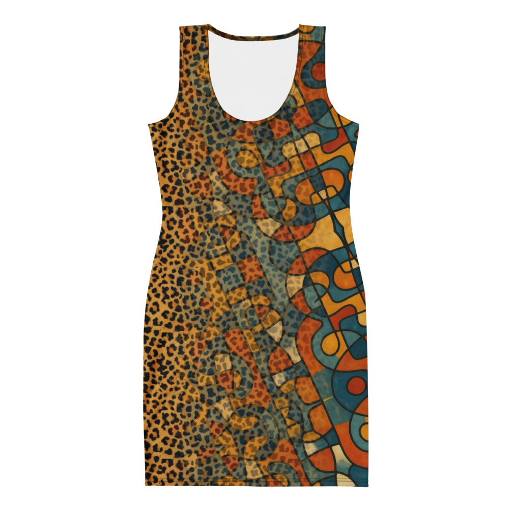 Bodycon dress print71Bkl1