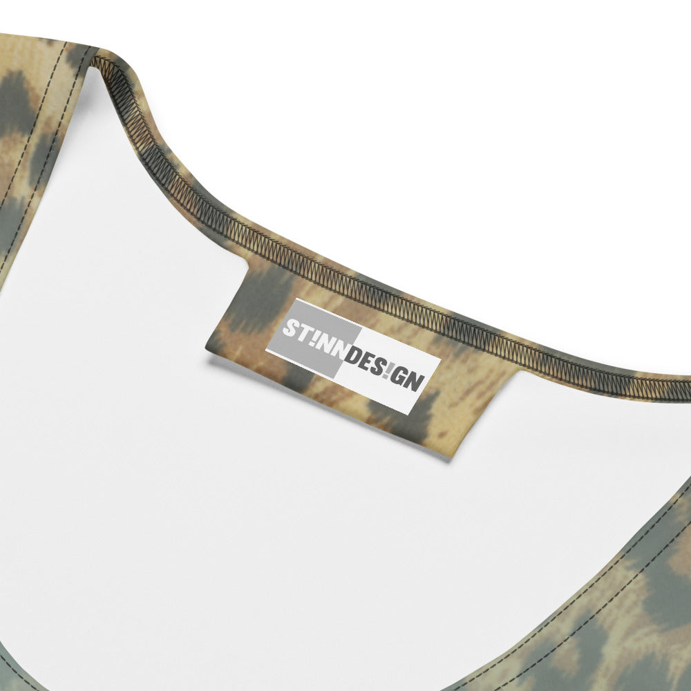 Bodycon dress tijgerflowers