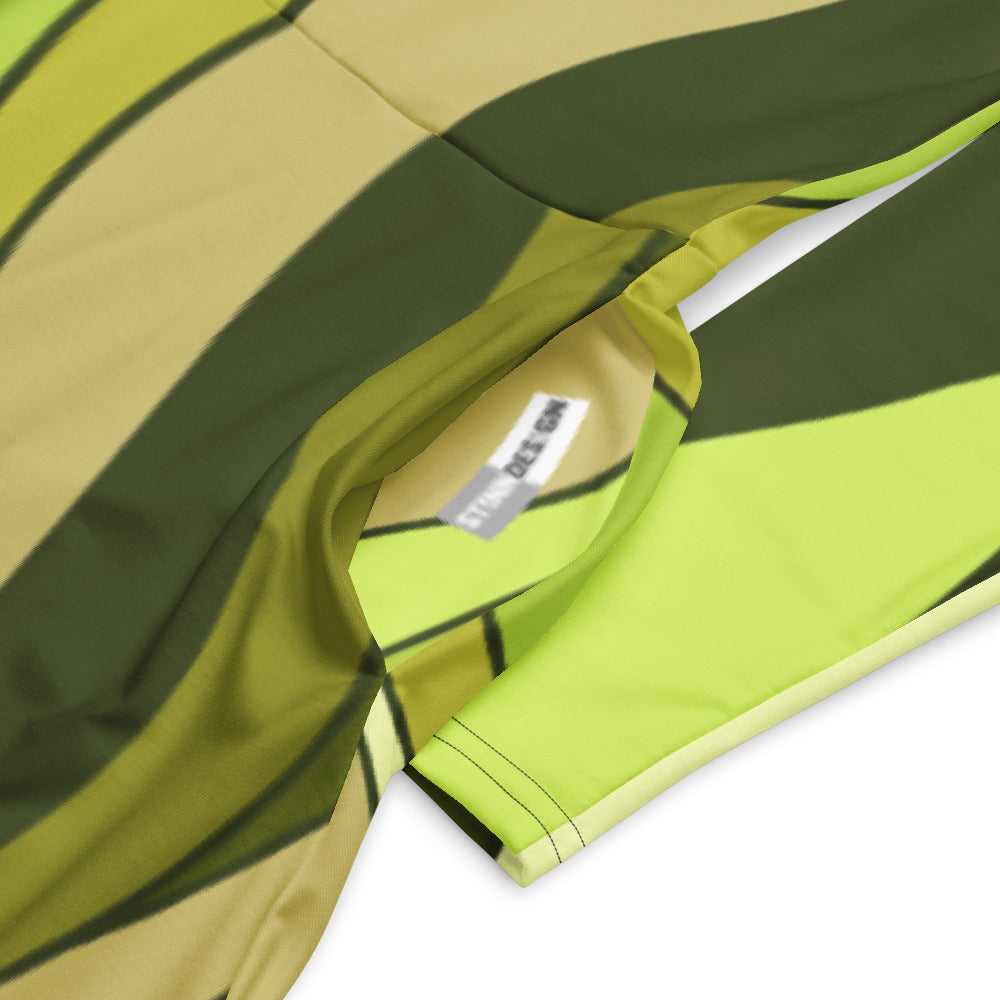 All-over print long sleeve midi dress 337kl5